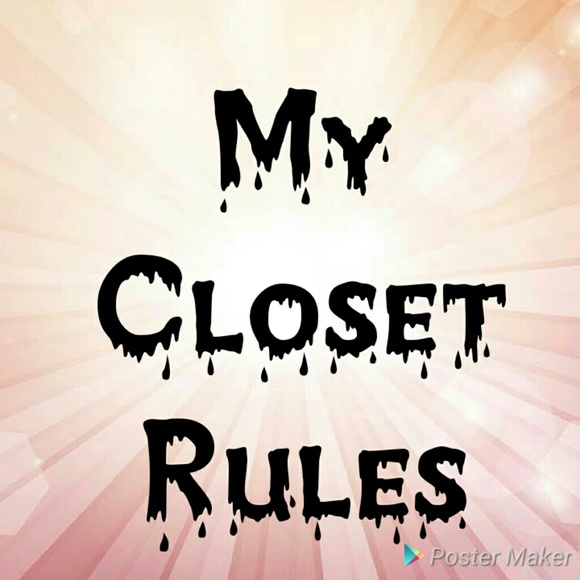 My Closet Rules🌞Read Me💥 - Picture 2 of 4